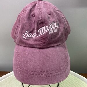Bad‎ Martha Simplicity Good Beer Brewery Baseball Hat Snapback Magenta-Cape Cod